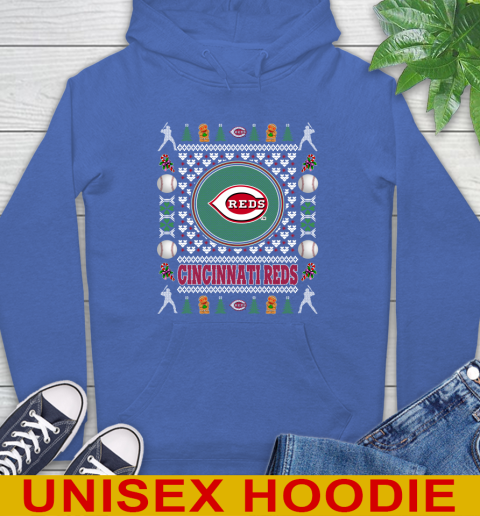 Cincinnati Reds Merry Christmas MLB Baseball Loyal Fan Hoodie 9