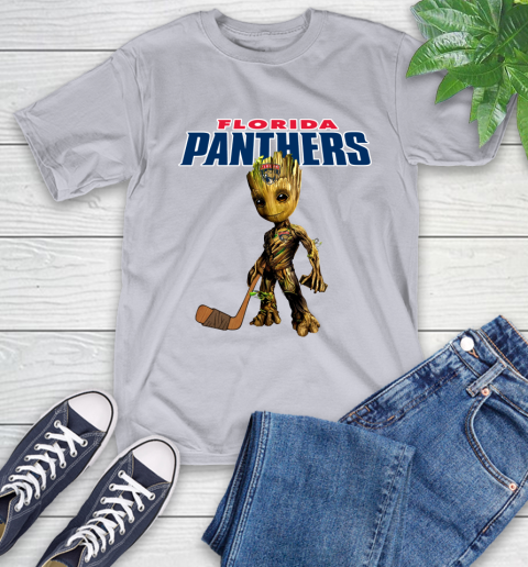 Florida Panthers NHL Hockey Groot Marvel Guardians Of The Galaxy T-Shirt 6