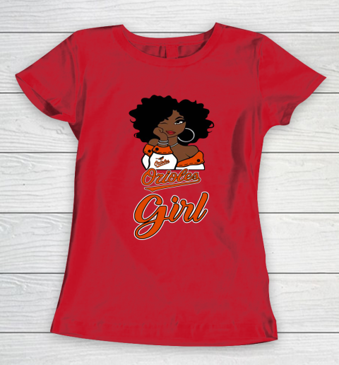 Baltimore Orioles Girl MLB Women's T-Shirt 10