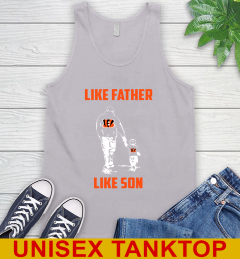Cincinnati Bengals NFL Football Like Father Like Son Sports Tank Top 3