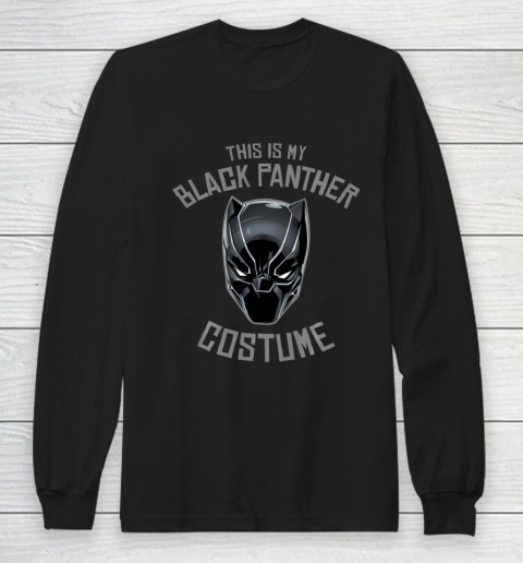 Marvel Black Panther Halloween Costume Graphic Long Sleeve T-Shirt