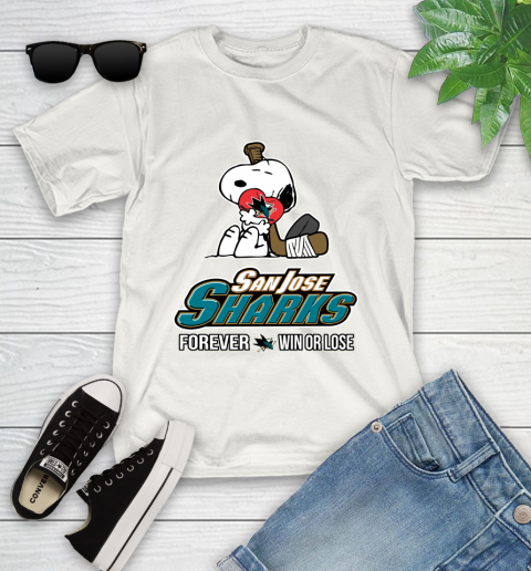NHL The Peanuts Movie Snoopy Forever Win Or Lose Hockey San Jose Sharks 103