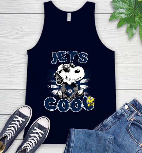 NHL Hockey Winnipeg Jets Cool Snoopy Shirt Tank Top 2