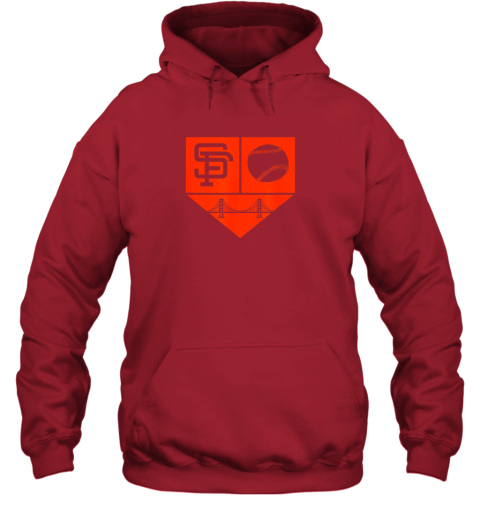 ju7b san francisco baseball vintage sf pride giant gift hoodie 23 front red