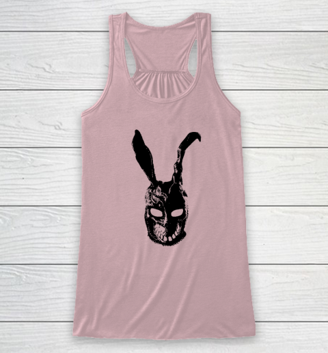 Donnie Darko Frank Mask Racerback Tank 4