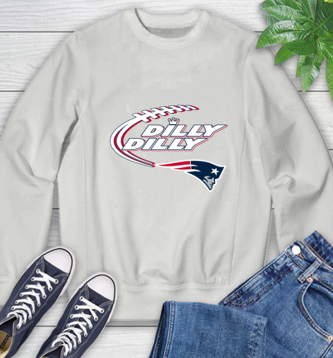 NFL New England Patriots Dilly Dilly Football Sports Sweatshirt 5