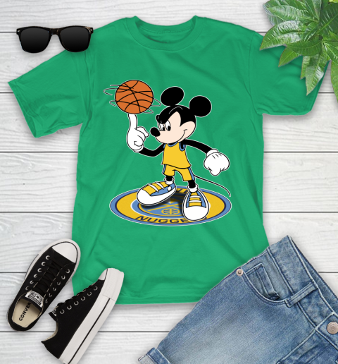NBA Basketball Denver Nuggets Cheerful Mickey Disney Shirt Youth T-Shirt 7 NBA Basketball Denver Nuggets Cheerful Mickey Disney Shirt Youth T-Shirt - Image 7