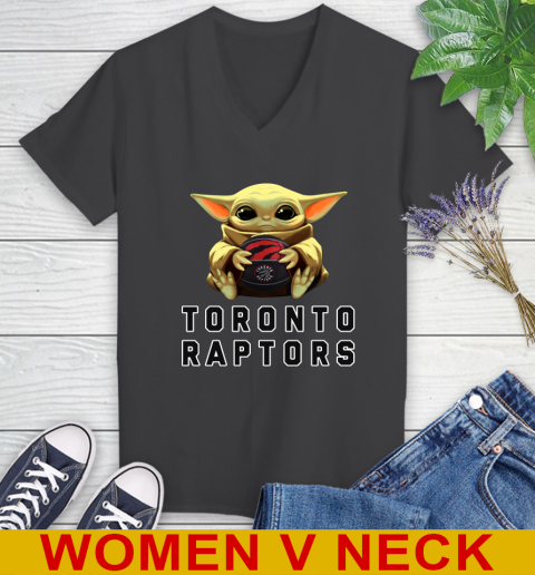 NBA Basketball Toronto Raptors Star Wars Baby Yoda Shirt 85