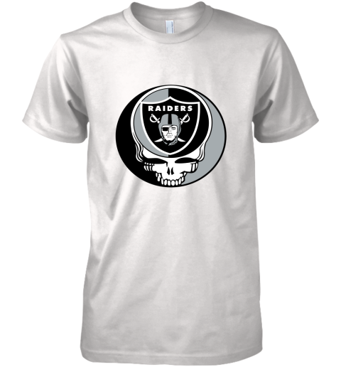 NFL Team Oakland Raiders x Grateful Dead Premium Men's T-Shirt