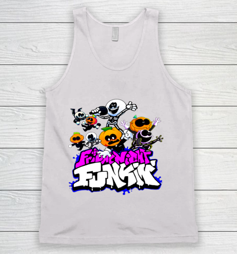 Friday Night Funkin Skid and Pump mode Tank Top