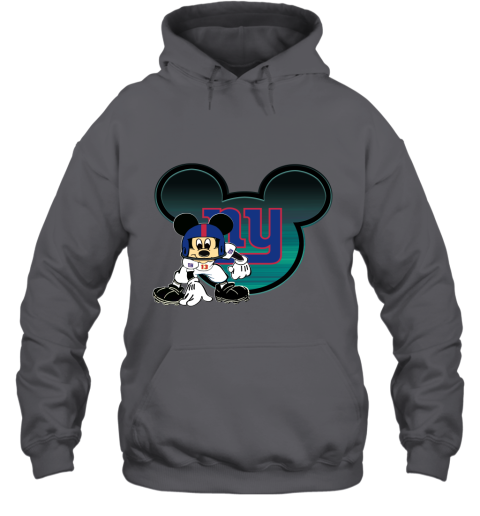 NFL New York Giants Mickey Mouse Disney Football T Shirt psLp4XyGJEL hoodie 23 95 151514 front charcoal