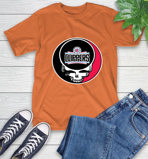 La Clippers Nba Basketball Grateful Dead Rock Band Music T Shirt