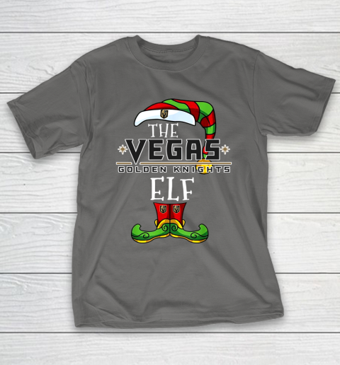 Vegas Golden Knights Christmas ELF Funny NHL T-Shirt 8