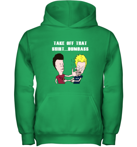 Arizona Cardinals Take Off Shirt Dumbass Face Slap zo9t arizona cardinals take off shirt dumbass face slap youth hoodie 43 front irish green