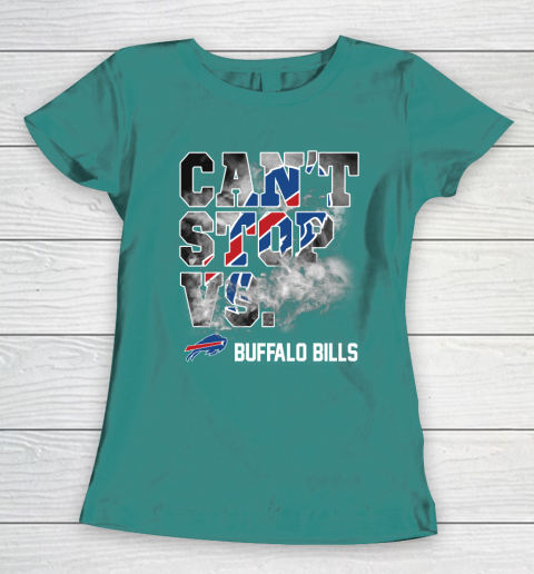 NFL Buffalo Bills Can't Stop Vs Women's T-Shirt 10