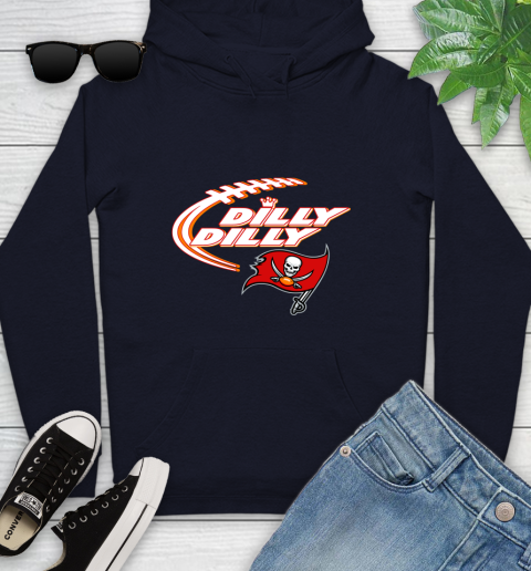 NFL Tampa Bay Buccaneers Dilly Dilly Football Sports Youth Hoodie 4