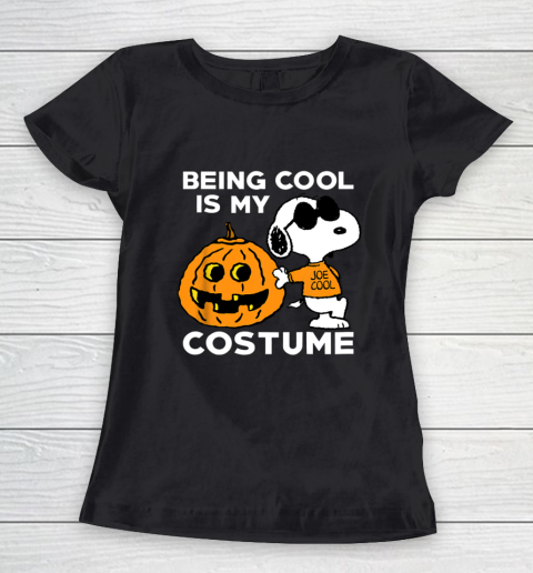 Peanuts Snoopy Cool Halloween Costume Women's T-Shirt