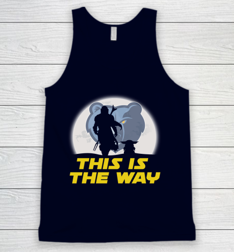Memphis Grizzlies NBA Basketball Star Wars Yoda And Mandalorian This Is The Way Tank Top 2