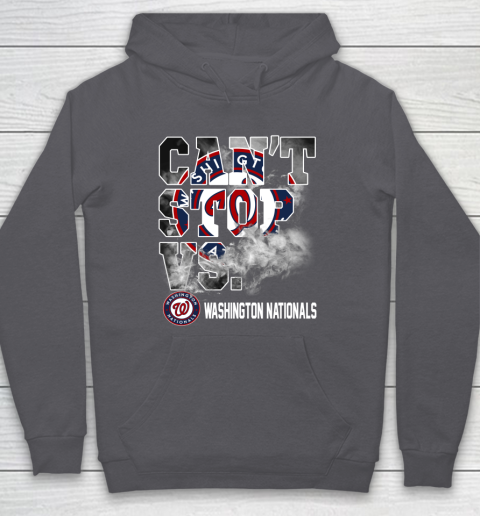 MLB Washington Nationals Baseball Can't Stop Vs Nationals Hoodie 4