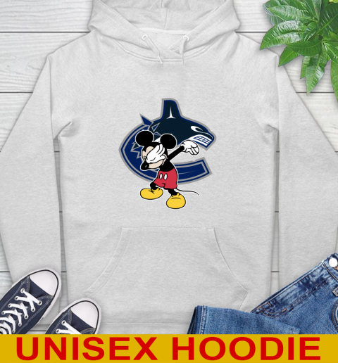 Vancouver Canucks NHL Hockey Dabbing Mickey Disney Sports Hoodie