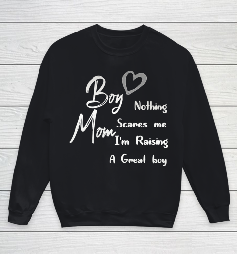 Mother's Day Funny Gift Ideas Apparel  boy mom 2020 T Shirt Youth Sweatshirt