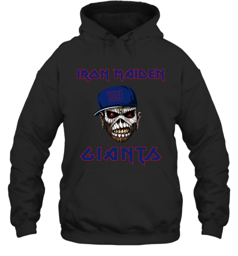 NFL New York Giants Iron Maiden Rock Band Music Football Sports DPGWjnkov9z hoodie 23 95 151514 front black