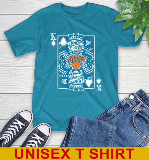 New York Knicks NBA Basketball The King Of Spades Death Cards Shirt T-Shirt 9