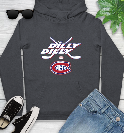 NHL Montreal Canadiens Dilly Dilly Hockey Sports Youth Hoodie 8