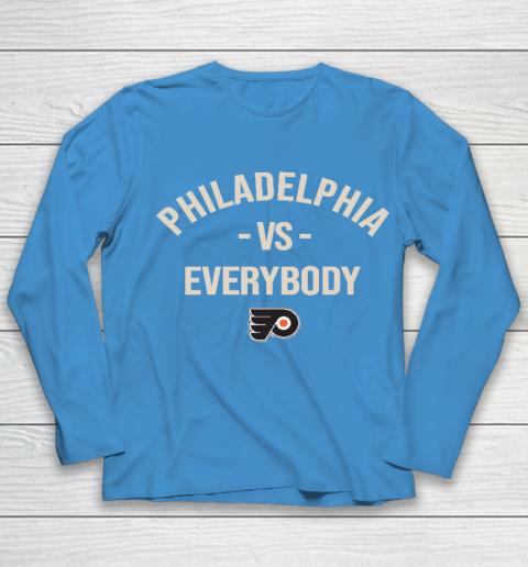 Philadelphia Flyers Vs Everybody Youth Long Sleeve 5