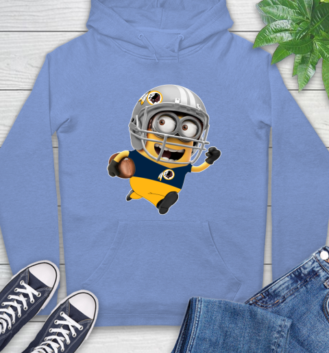 NFL Washington Redskins Minions Disney Football Sports Hoodie 11