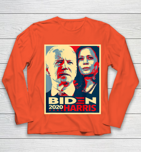 Joe Biden Kamala Harris Hope  Biden Harris 2020 Youth Long Sleeve 4