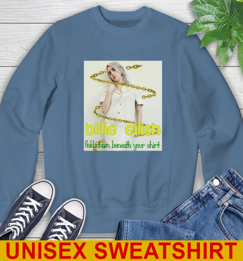 Billie Eilish Gold Chain Beneath Your Shirt 32