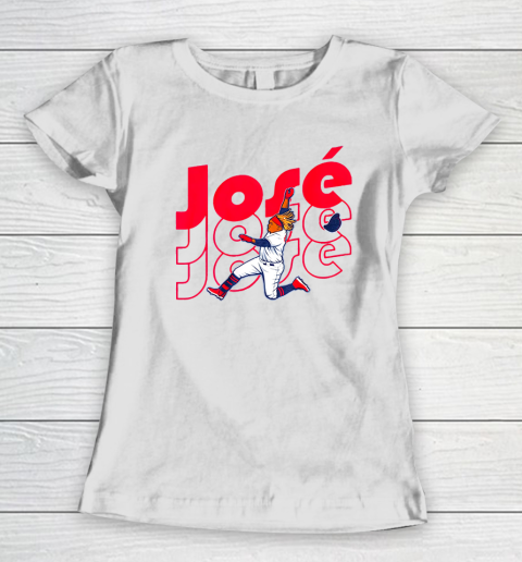 José Ramírez Cleveland Guardians Baseball Player Women's T-Shirt