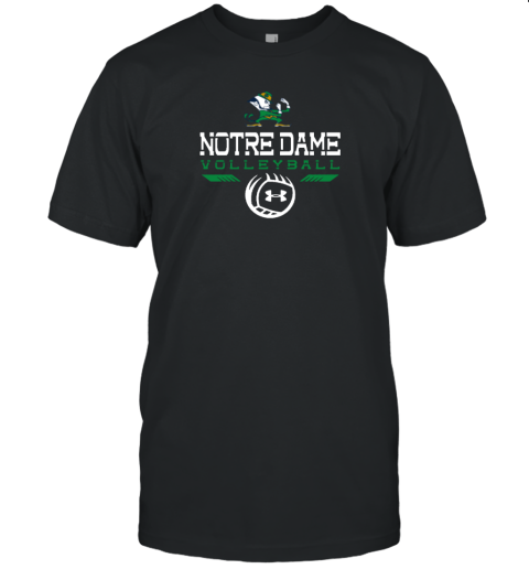 Notre Dame Volleyball Icon Unisex Jersey Tee