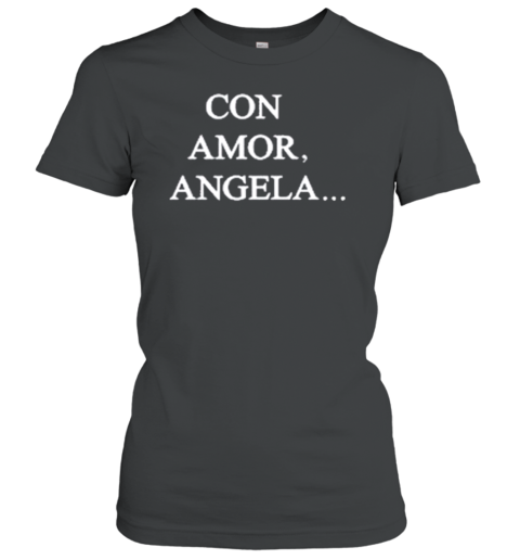 Sudadera Judeline Con Amor Angela Women's T-Shirt