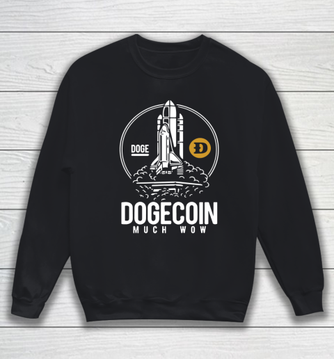 Dogecoin Rocket To The Moon Sweatshirt