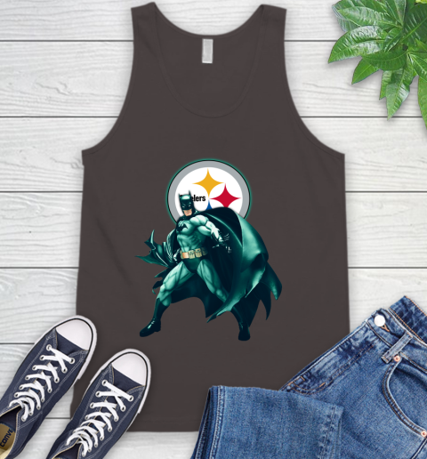NFL Batman Football Sports Pittsburgh Steelers Tank Top 7