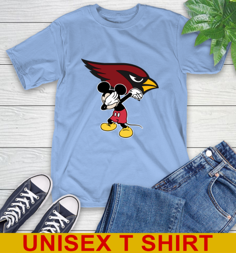 Arizona Cardinals NFL Football Dabbing Mickey Disney Sports T-Shirt 11