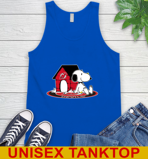 NHL Hockey New Jersey Devils Snoopy The Peanuts Movie Shirt Tank Top 5