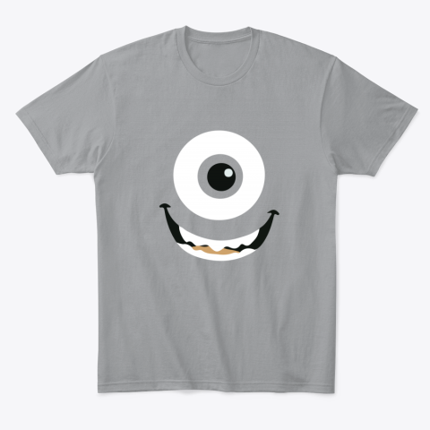 ubj7 mike wazowski classic t shirt 2 front sport grey