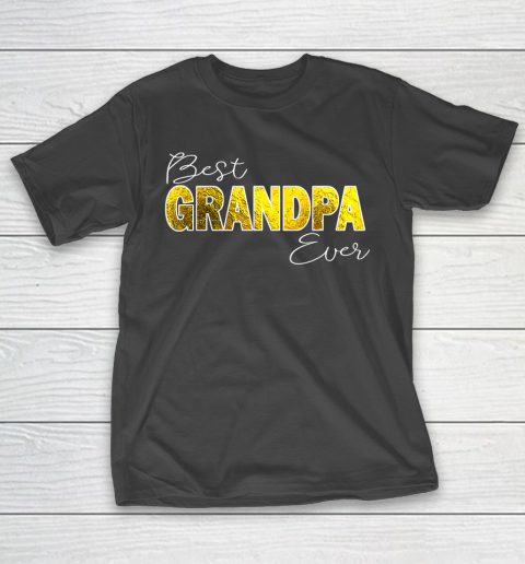 GrandFather gift shirt Mens Best Grandpa Ever, Matching Grand dad Baby Love T Shirt T-Shirt