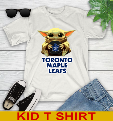 NHL Hockey Toronto Maple Leafs Star Wars Baby Yoda Shirt 101