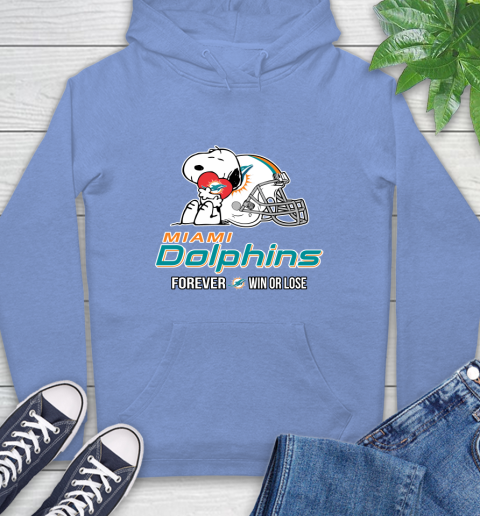 NFL The Peanuts Movie Snoopy Forever Win Or Lose Football Miami Dolphins 23