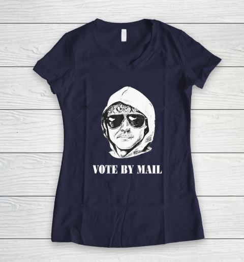 Vote By Mail Ted K Women's V-Neck T-Shirt 7