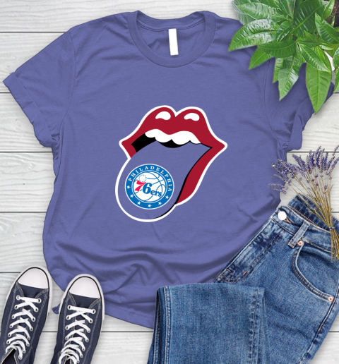 Philadelphia 76ers NBA Basketball Lips I Root For My Team Adoring Fan 101
