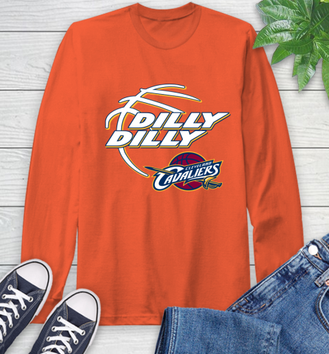 NBA Cleveland Cavaliers Dilly Dilly Basketball Sports Long Sleeve T-Shirt 5