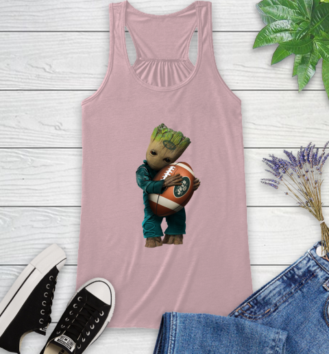NFL Groot Guardians Of The Galaxy Football Sports New York Jets Racerback Tank 11