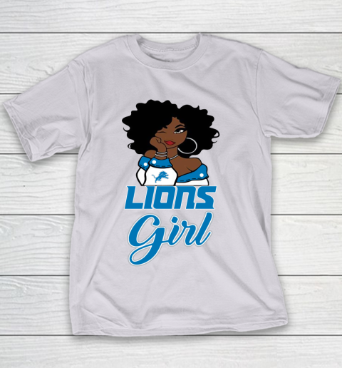 Detroit Lions Girl NFL Youth T-Shirt 5