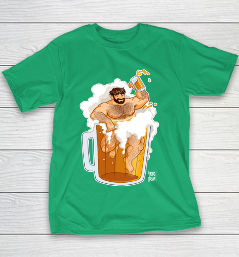 ADAM LIKES A BIG BEER LGBT Gay Pride Youth T-Shirt 3