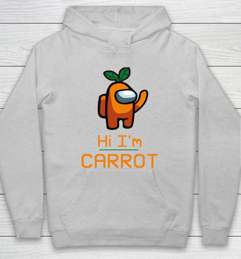 Among Us Shirt IM CARROT ORANGE AMONG A7 Hoodie 4
